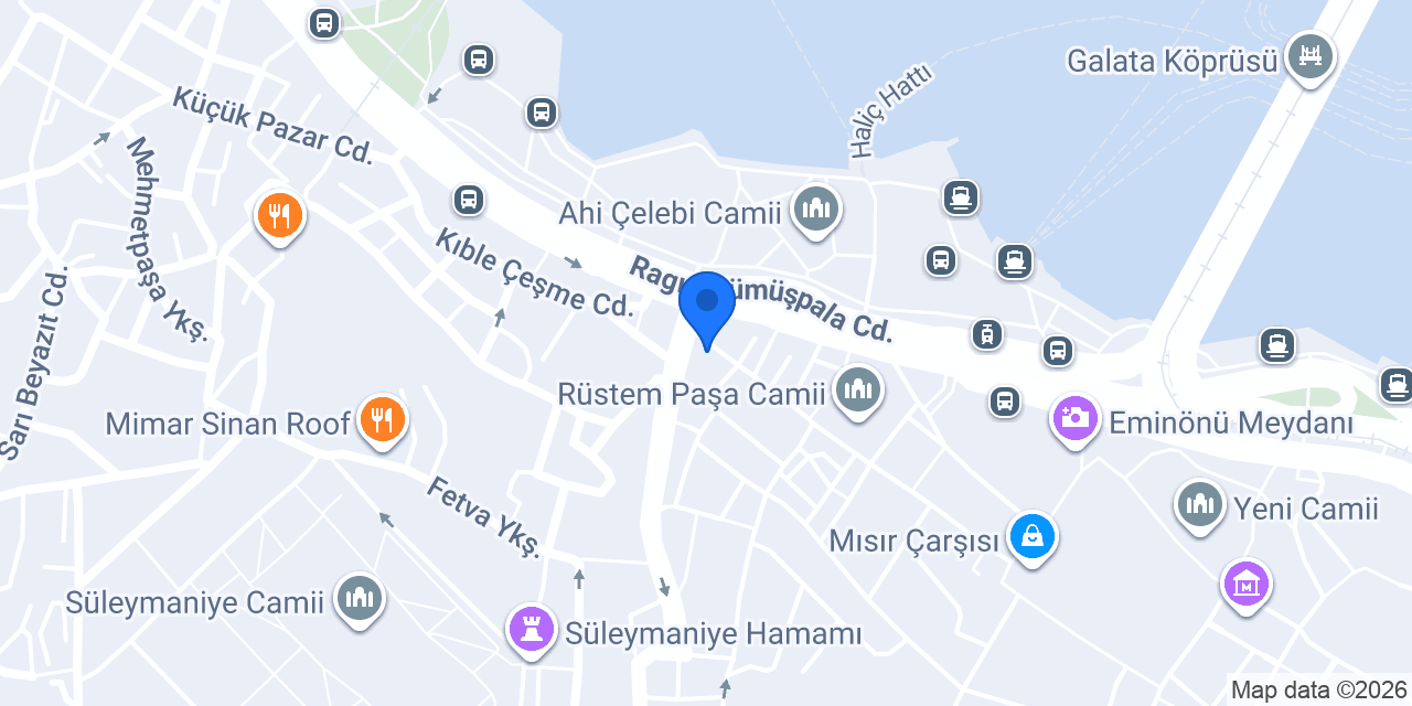 İstanbul Hediyelik konumu