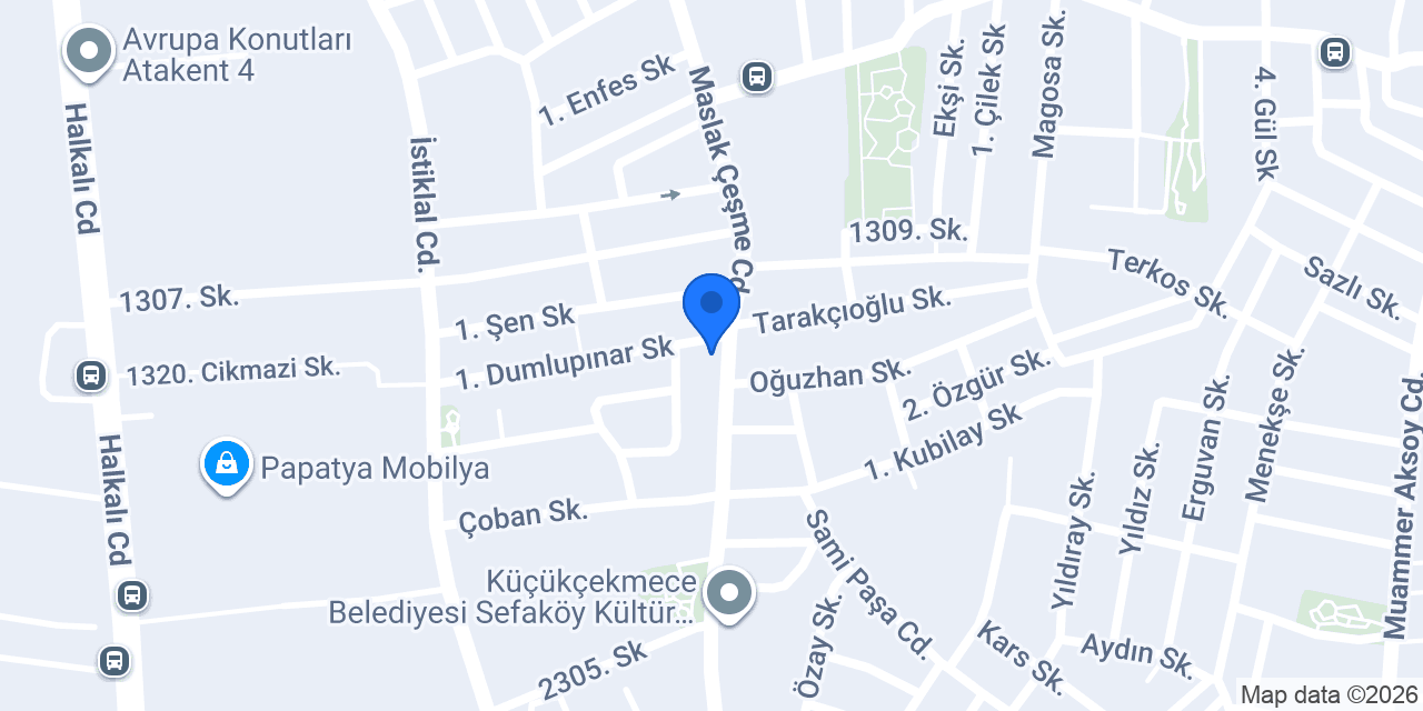 Maslak Eczanesi konumu