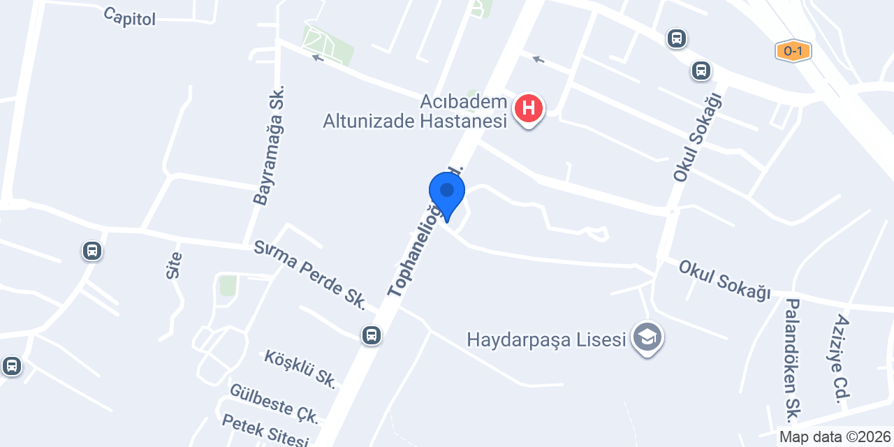 Koşuyolu Koru Evleri konumu