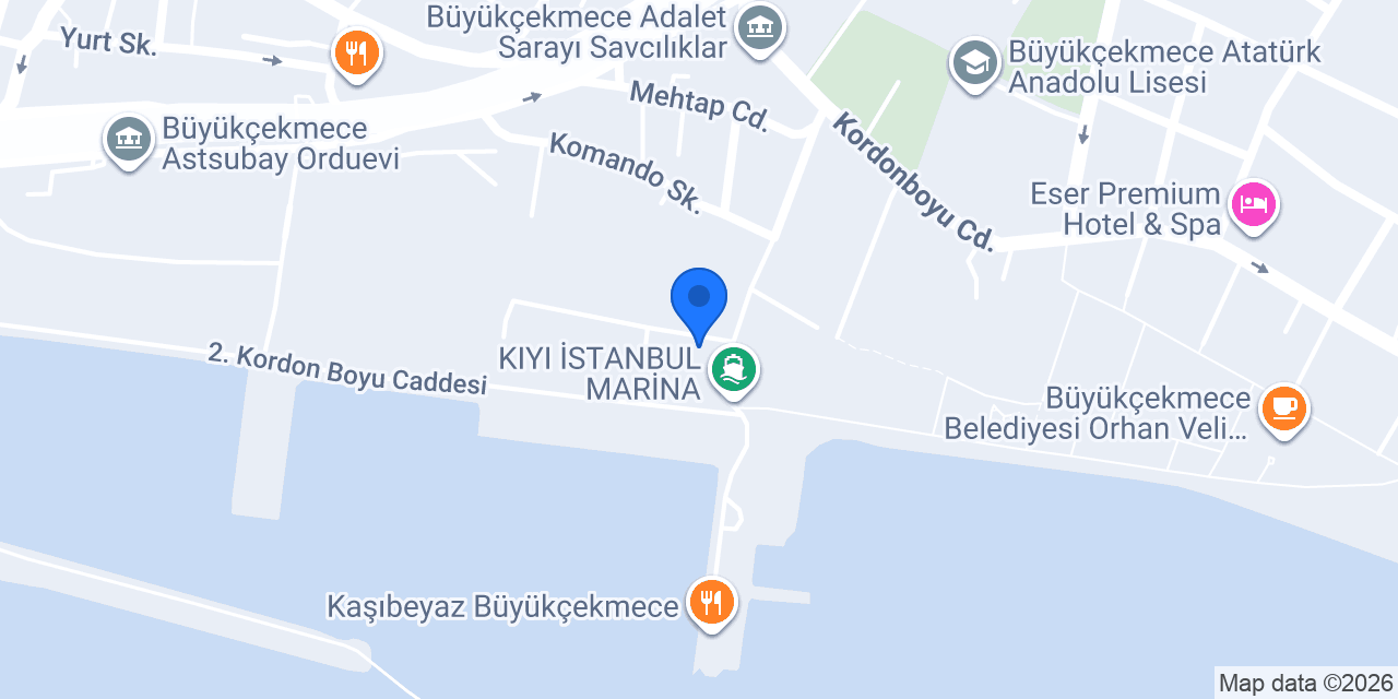 Big Chefs - Kıyı İstanbul Şubesi konumu