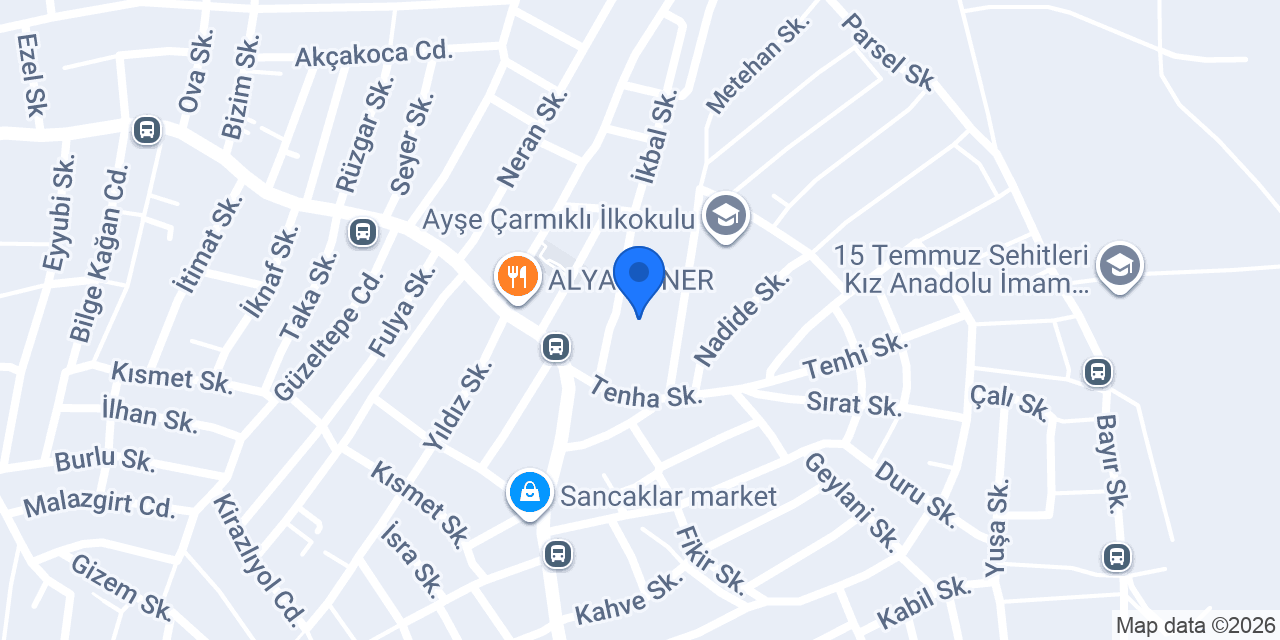 Derviş Ali Ceylan Aile Sağlığı Merkezi konumu