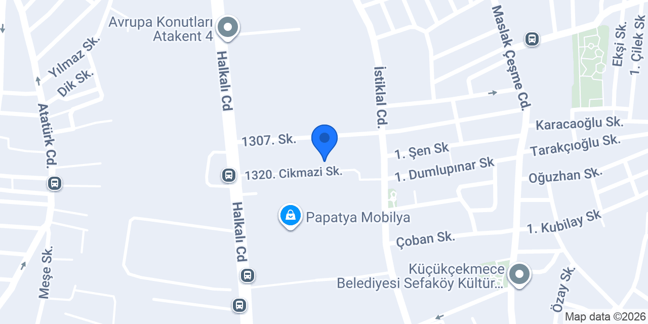 AVK İnşaat konumu