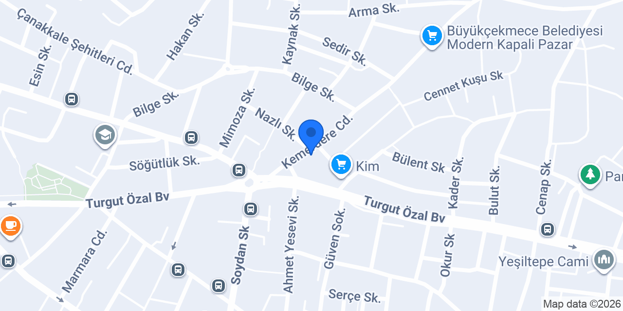 Palmiye Unlu Mamülleri konumu