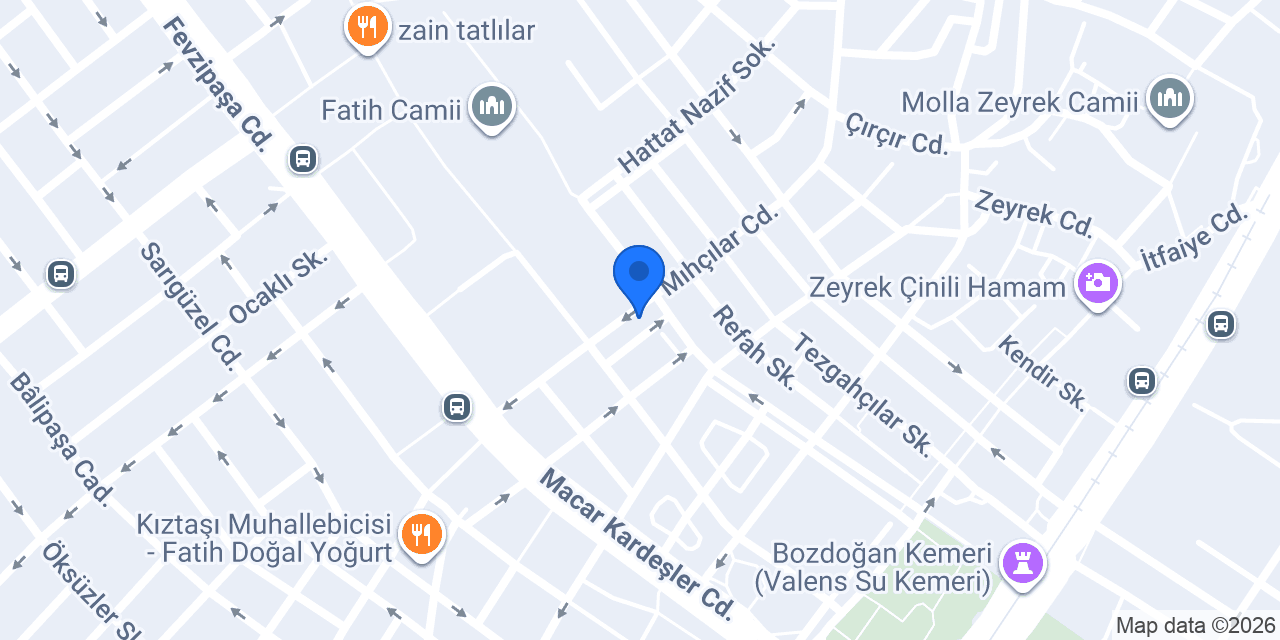 Fatih kıtır dürüm konumu