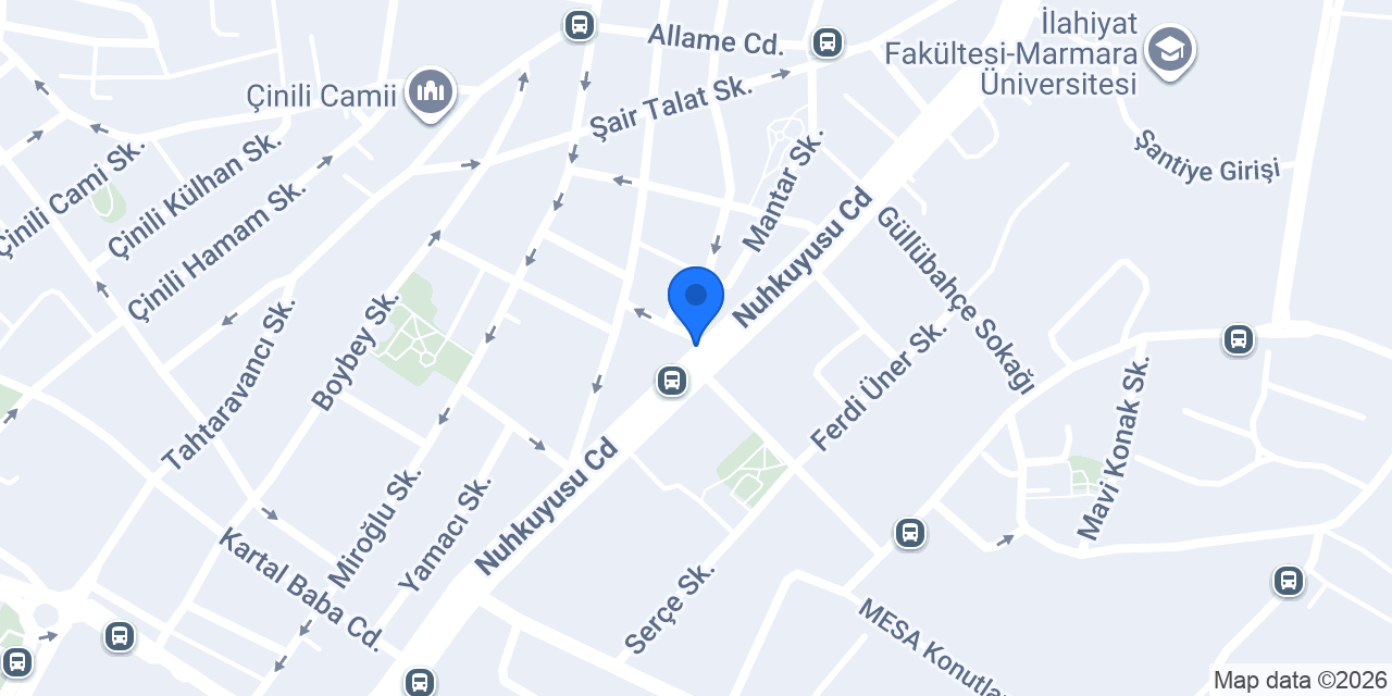 ÜSKÜDAR TABELA MATBAA konumu
