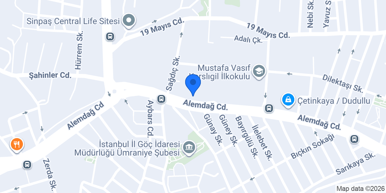 Atalı İnşaat konumu
