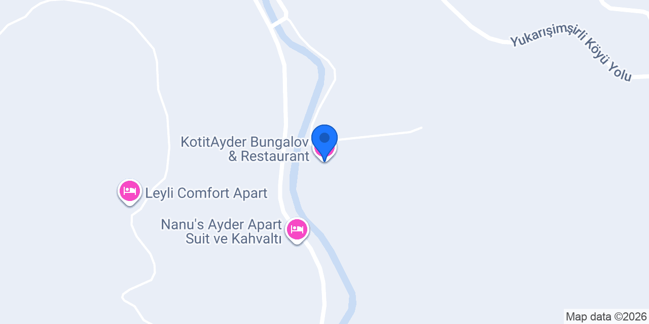 KotitAyder Bungalov & Restaurant konumu