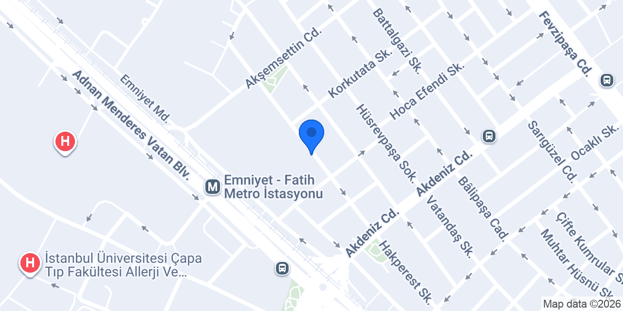 Akşemsettin Nalbur konumu