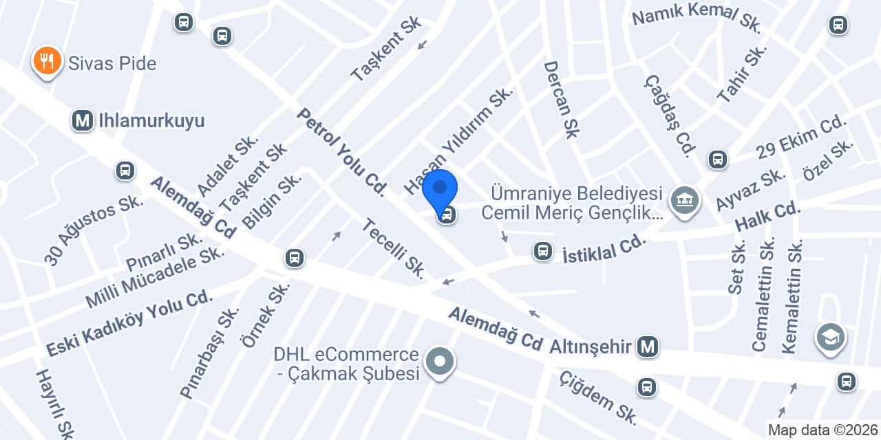 BM TESİSAT konumu