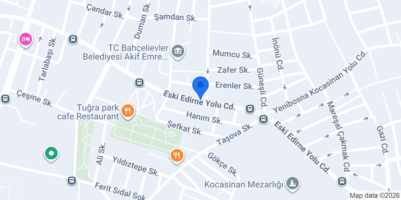Akbal Tatlıcılık konumu