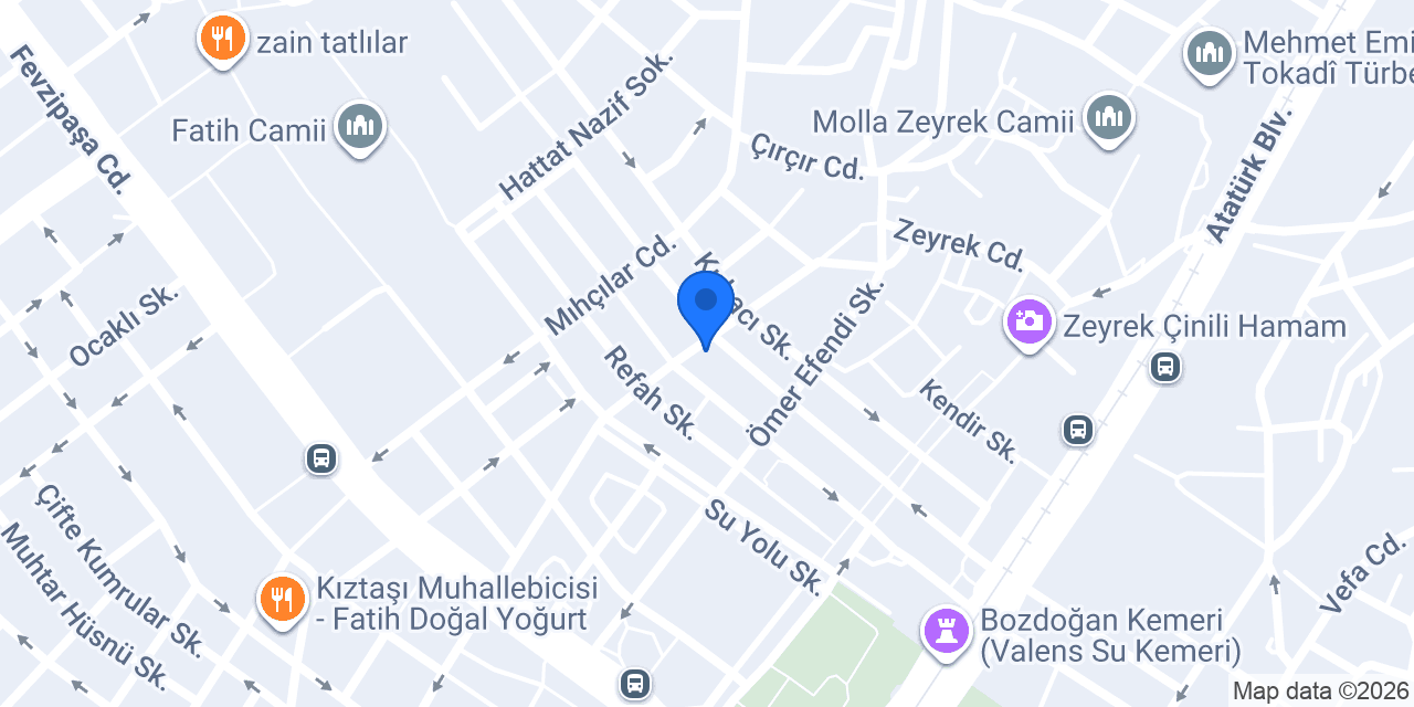 DEFNE ALTI KEBAB SALONU konumu