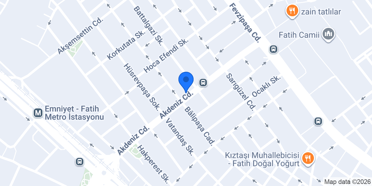 Fatih Sanat Merkezi konumu
