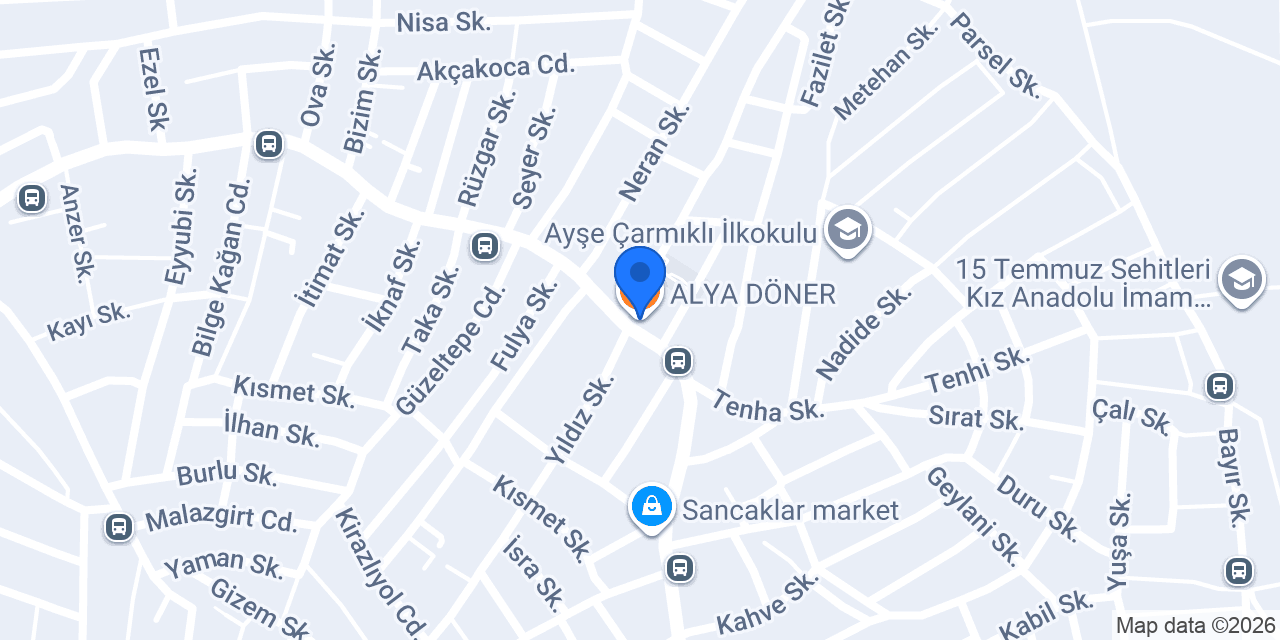 ALYA DÖNER konumu