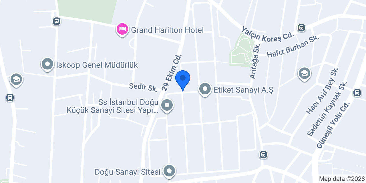 Akmaz Barkod Teknolojileri konumu