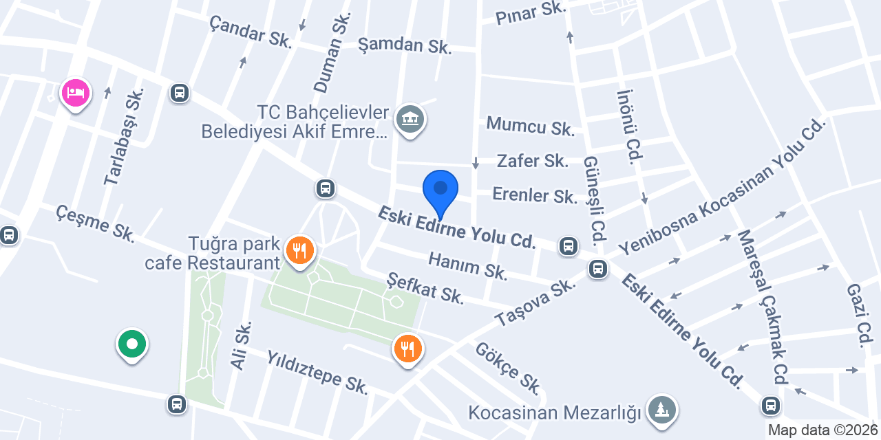 Akasya Eczanesi konumu