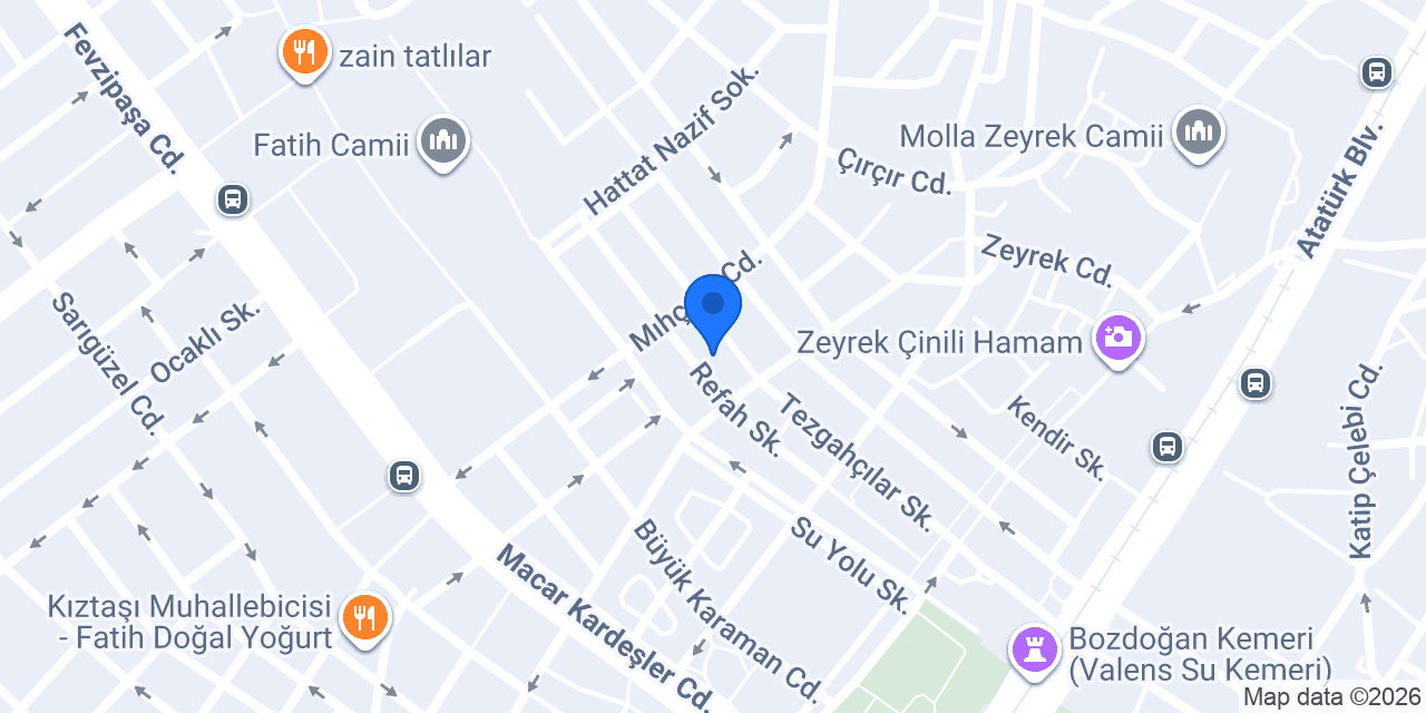 Asaf Hukuk&Danışmanlık Bürosu konumu