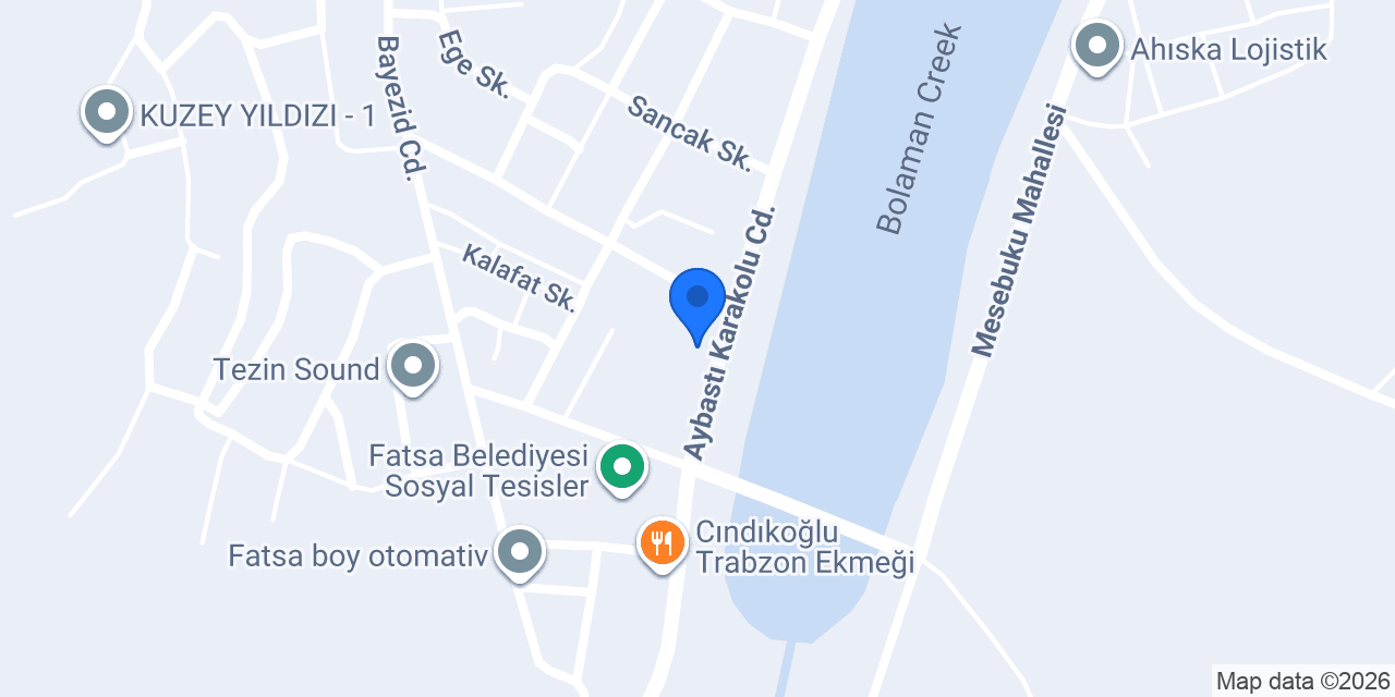 Petrol Ofisi konumu