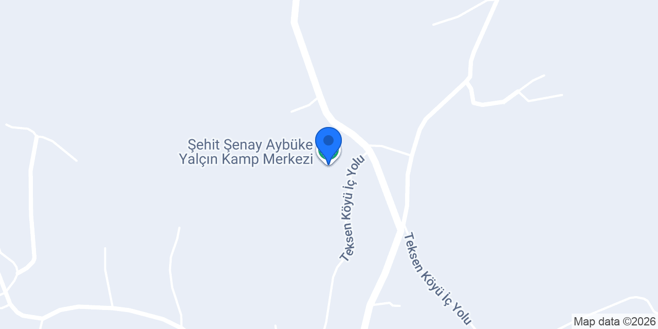 Şehit Şenay Aybüke Yalçın Kamp Merkezi konumu