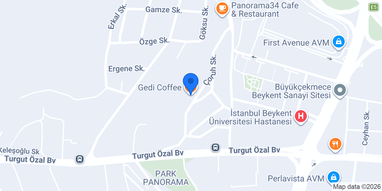 Gedi Coffee konumu
