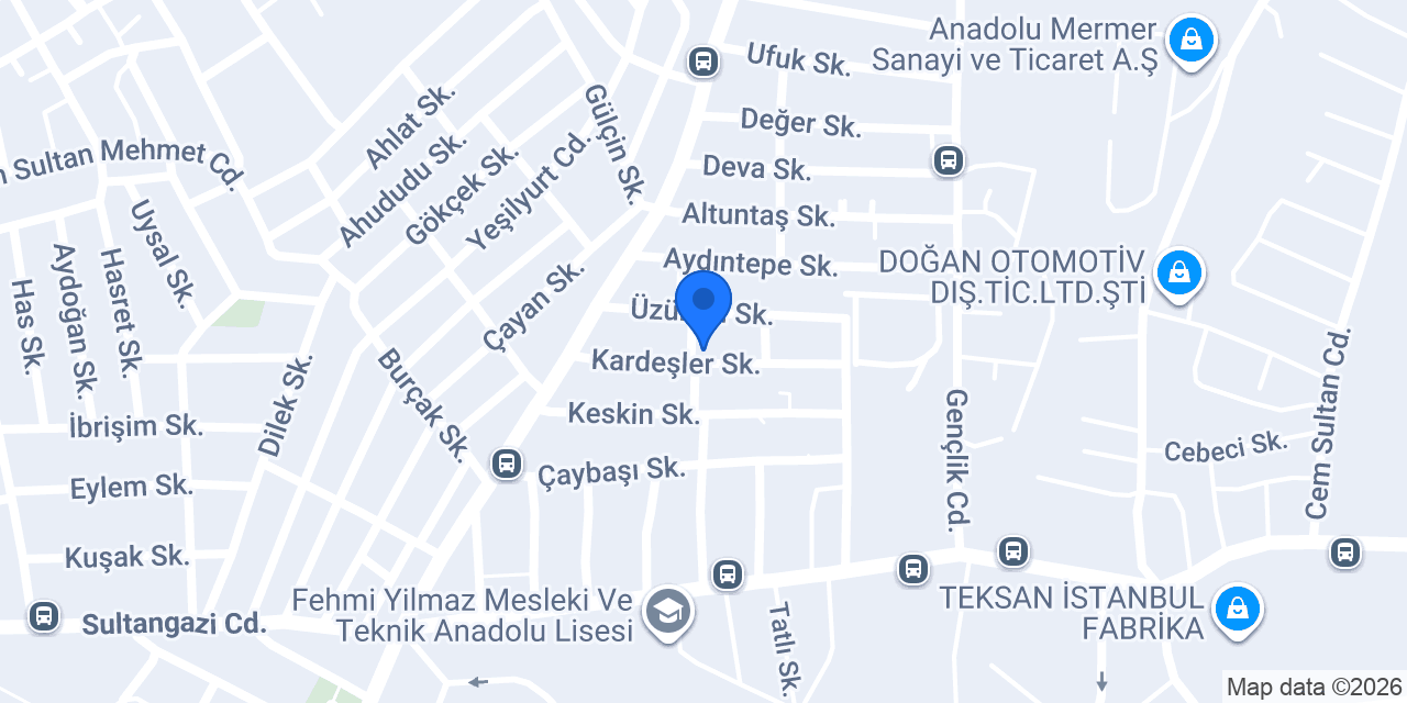 Met Okul Mobilyaları konumu