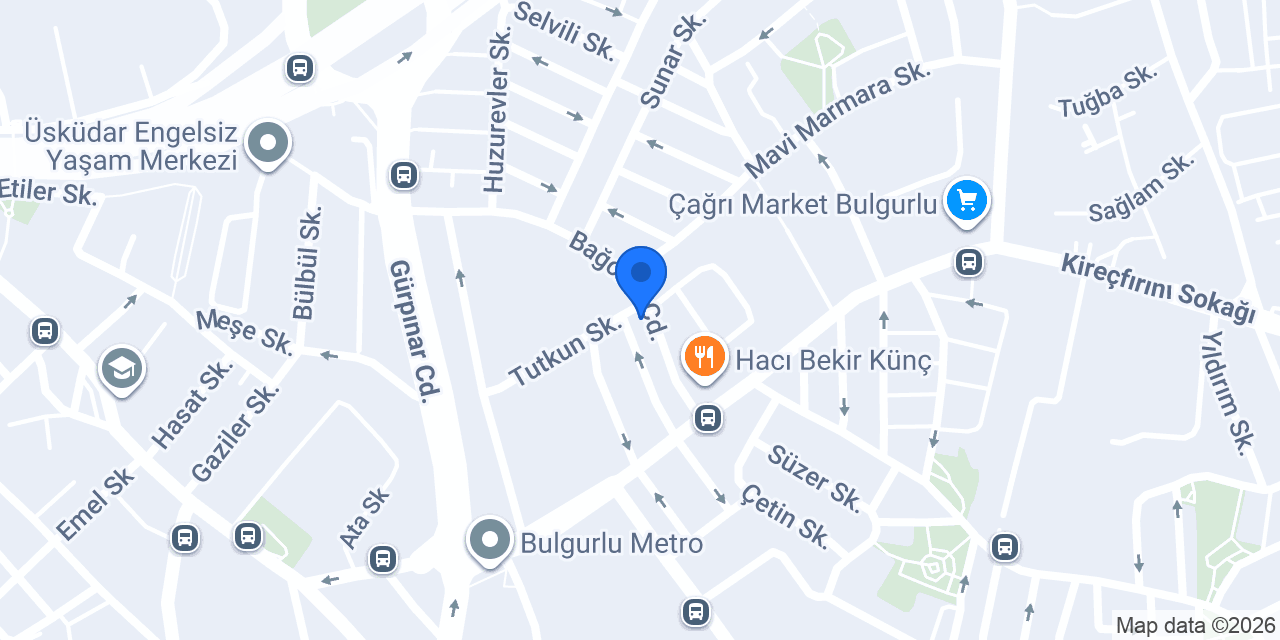 Yaşam Tava & İzgara konumu