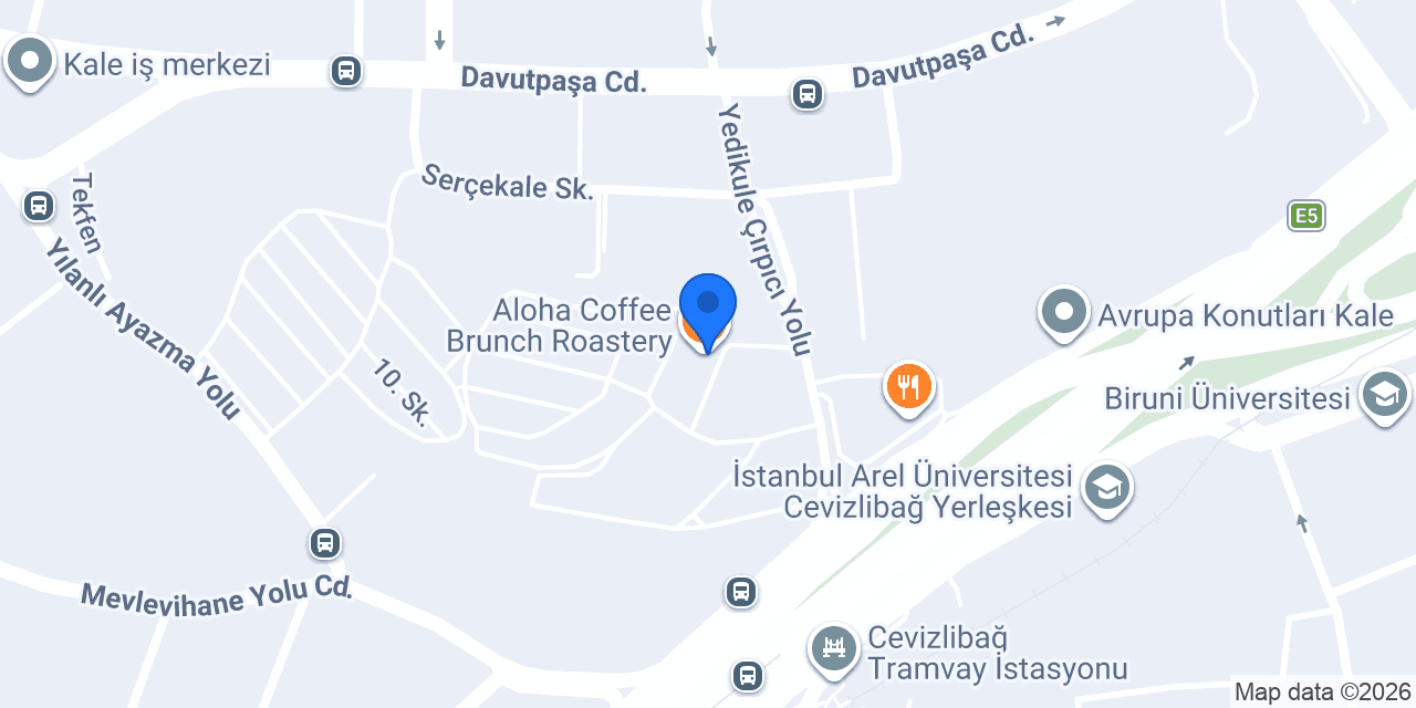 Aloha Coffee Brunch Roastery konumu