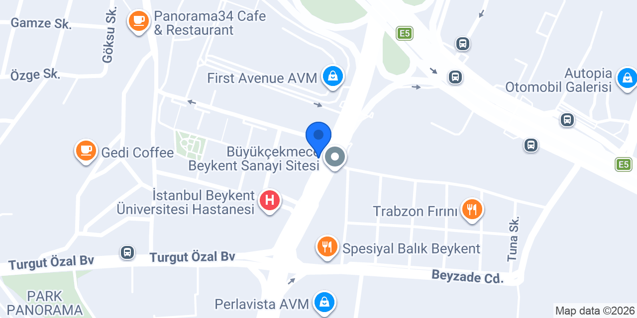 Lezzet Börek konumu