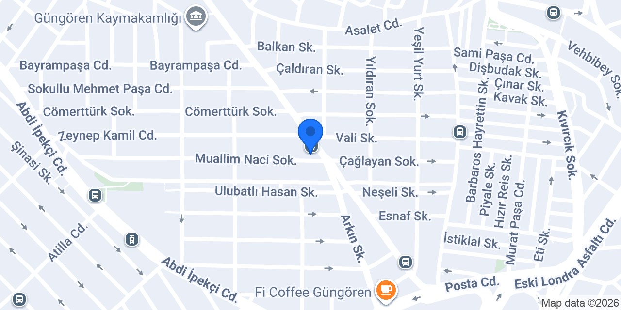 Benim Pastacım konumu