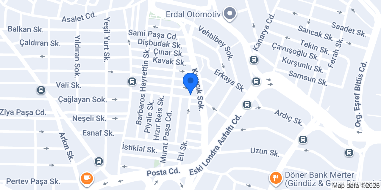 Akyüz Elektrik konumu