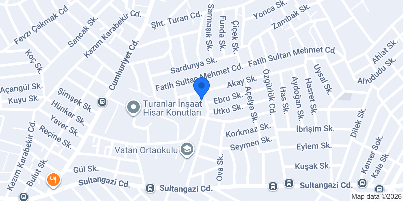 Gri Otomasyon konumu