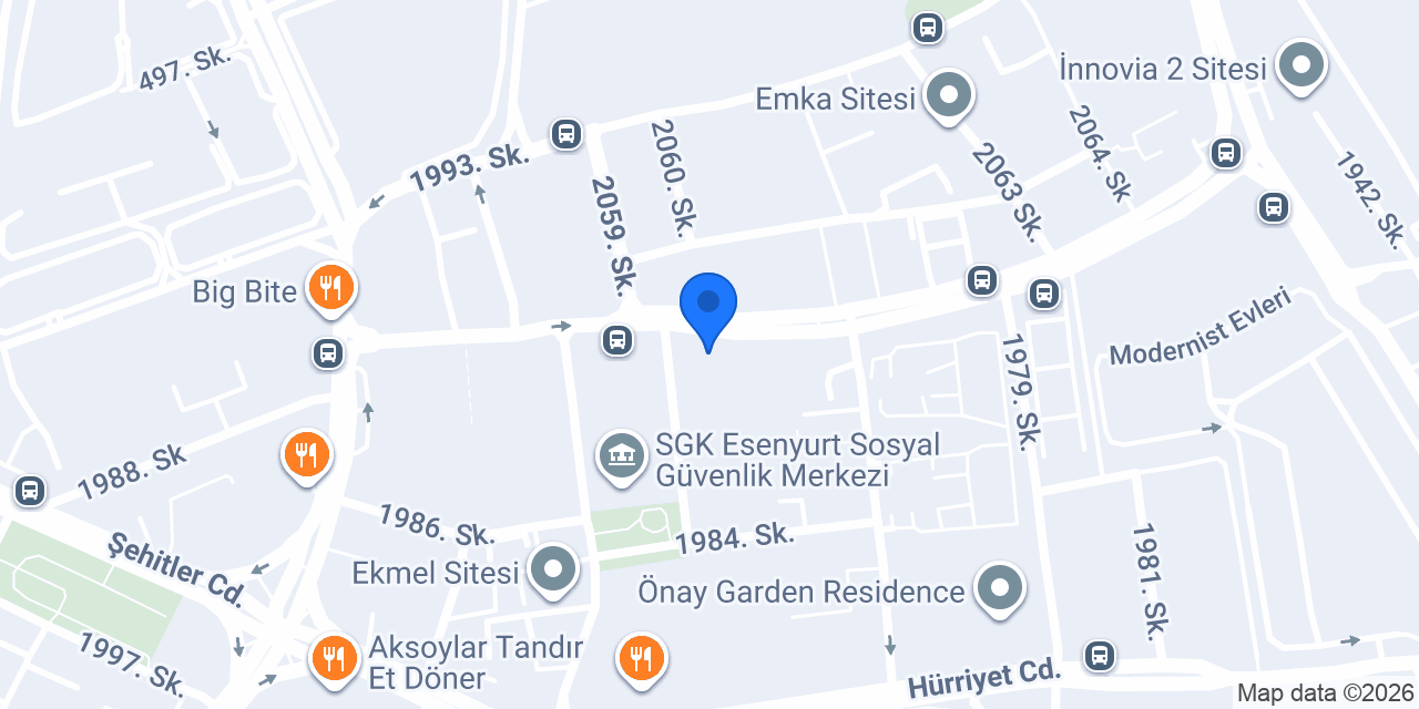 BARAN erkek kuaförü konumu