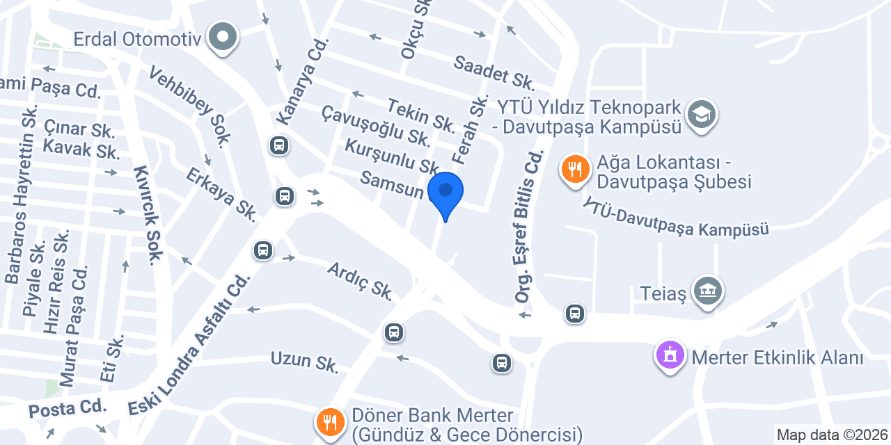 Sancak Elektrik konumu