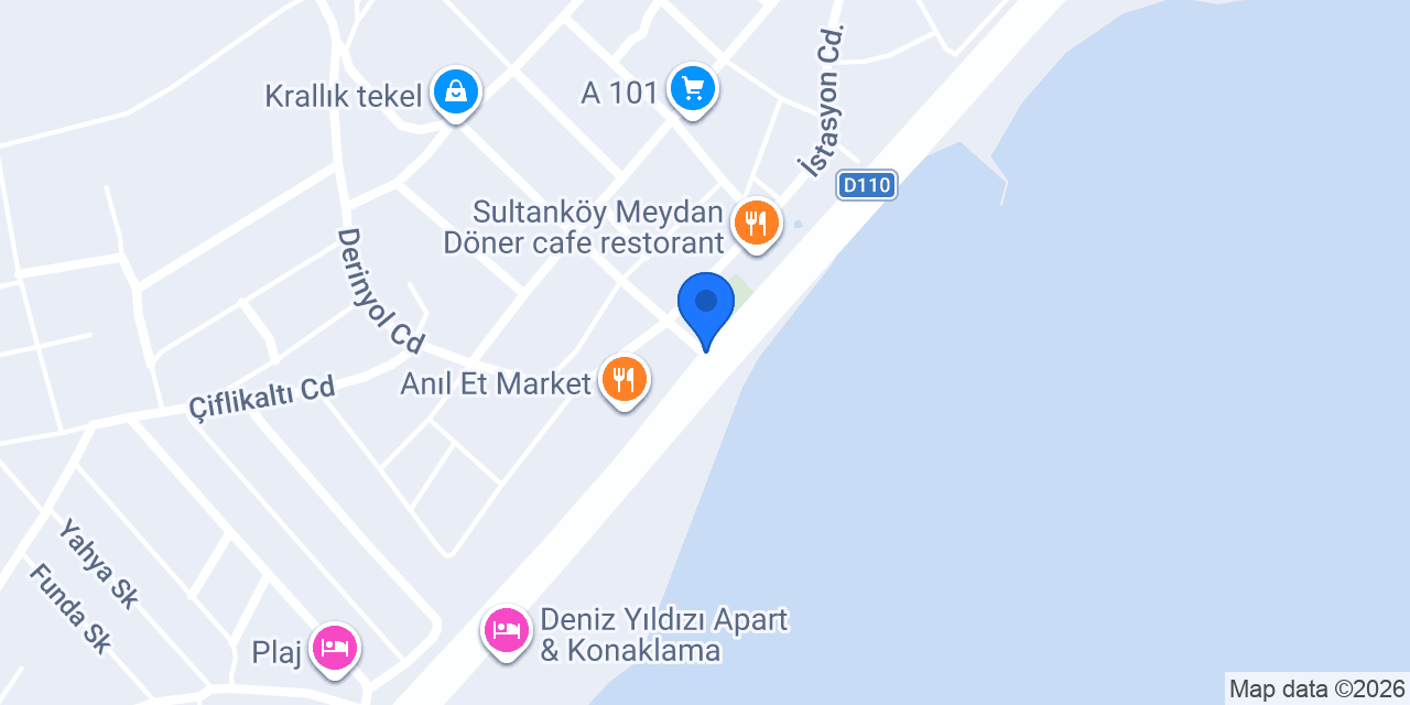 Oses Çiğ Köfte konumu