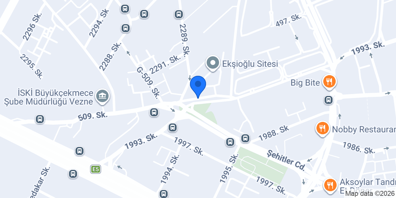 Esenyurt masaj salonu -NOX Spa konumu
