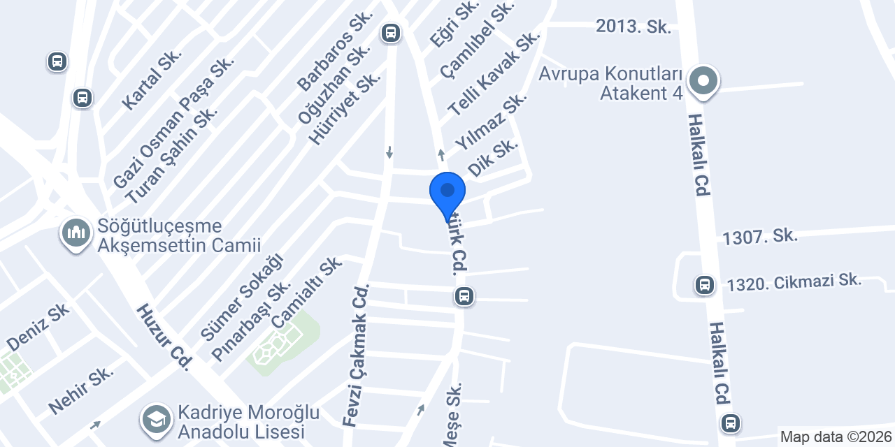 Binbirçeşit Kırtasiye konumu