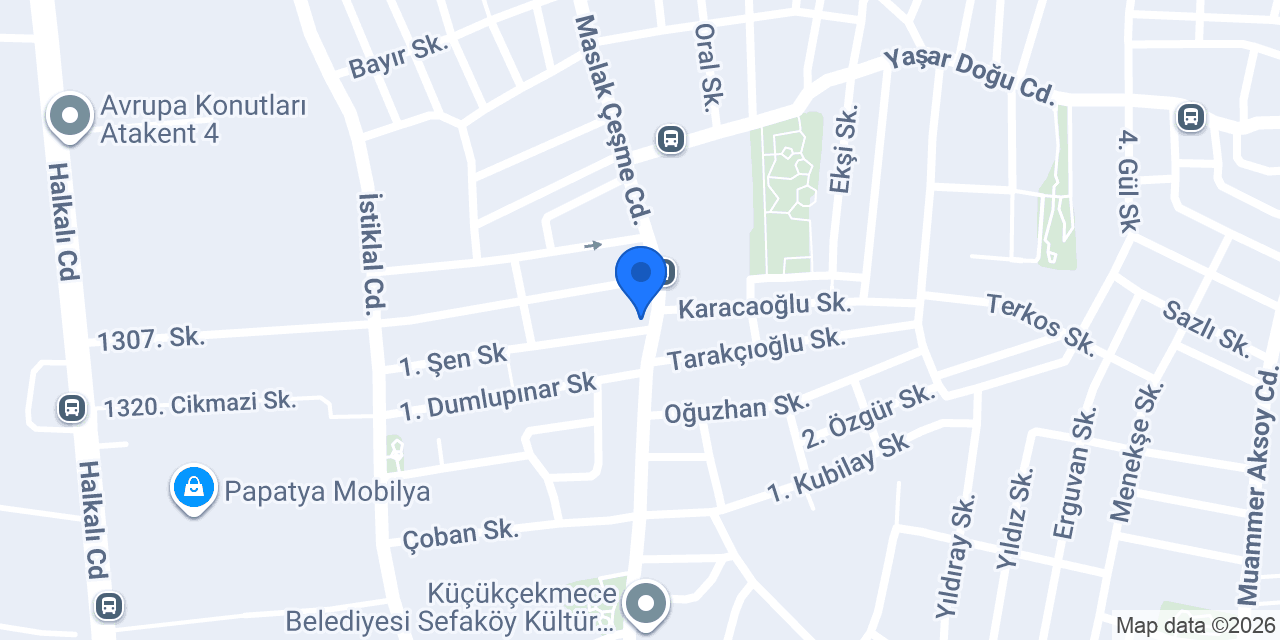 Öz Antepliler Baklava konumu