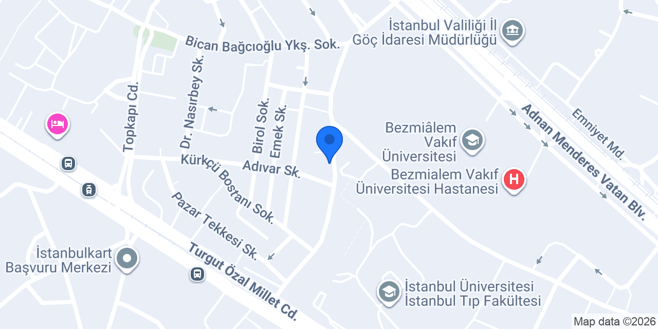Kişi Özel Tabanlık konumu