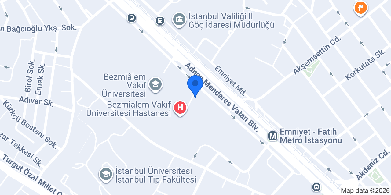 Prof. Dr. Nuh Mehmet ELMADAĞ konumu