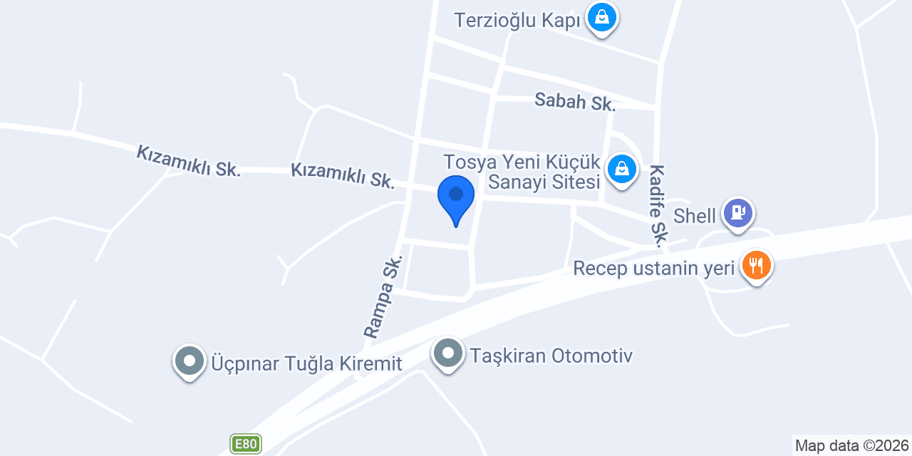 Serdar Oto Servis konumu