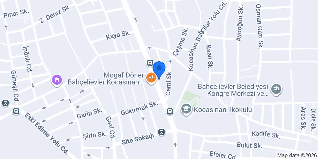 Ezel Çiğköfte konumu