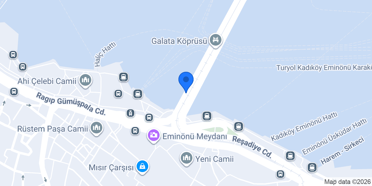 GALATA MARİNERO konumu