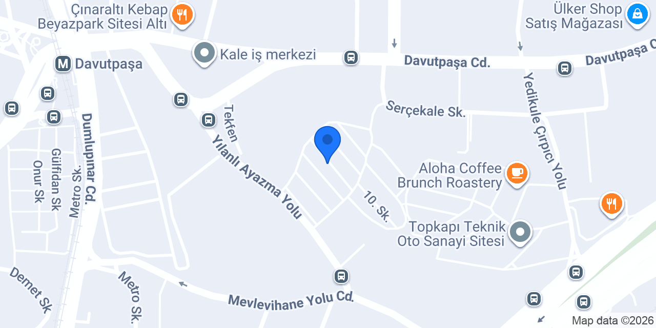ÜÇEL1 otomotiv konumu