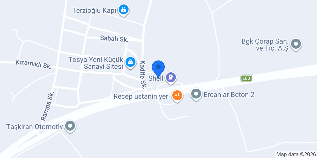 Huzur Dinlenme Tesisi konumu