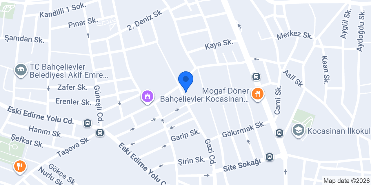 Bademler Grup konumu