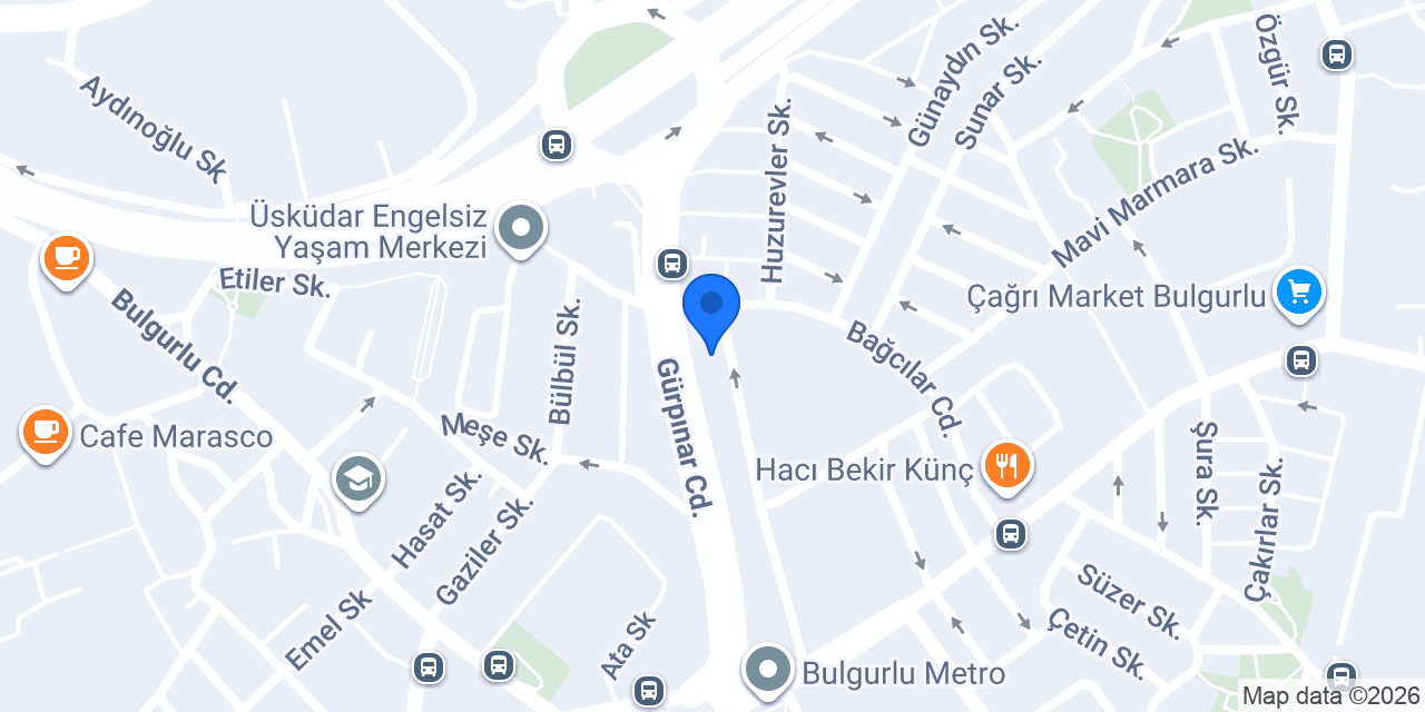 Lavanta Ütü Üsküdar konumu