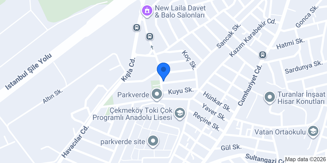 Dermokozmetik Eczane konumu