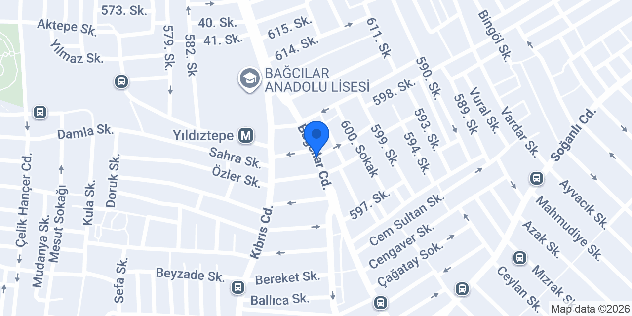 Blue Map Turizm konumu