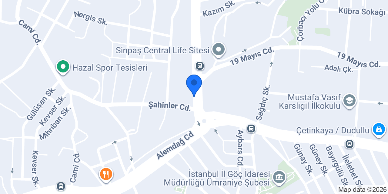 Dinç tesisat konumu