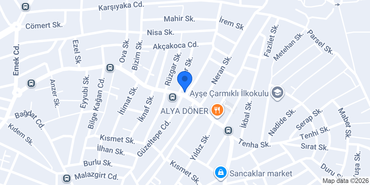 Avşar Pide Börek Salonu konumu