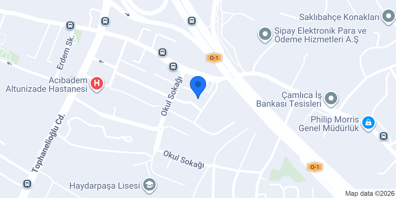 Kubbe Seyahat konumu